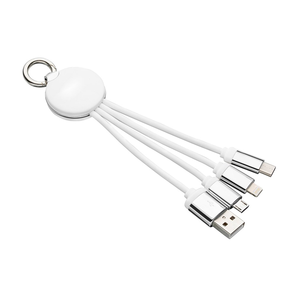 3-in-1 Ladekabel mit Beleuchtung REEVES-PUHALANI