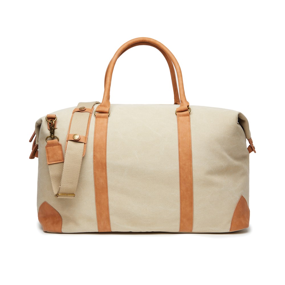 VINGA Bosler Seesack aus RCS recyceltem Canvas - beige (± PMS 14-1012)