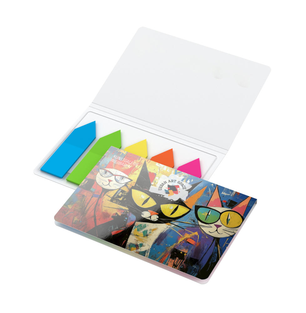 Haftmarker-Set Memo-Card, Pfeil-Filmmarker, matt