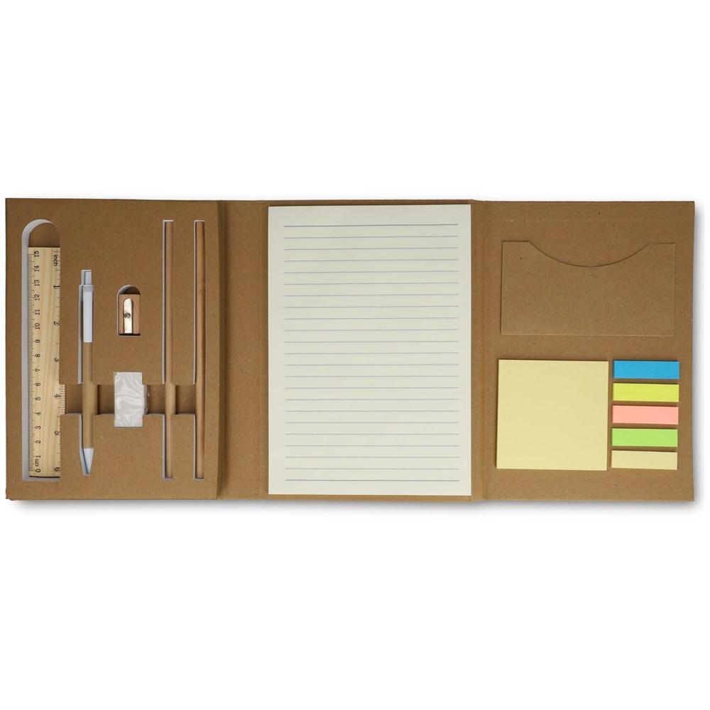 Briefpapier-Set aus Recycling-Papier Briefpapier-Set aus Recycling-Papier