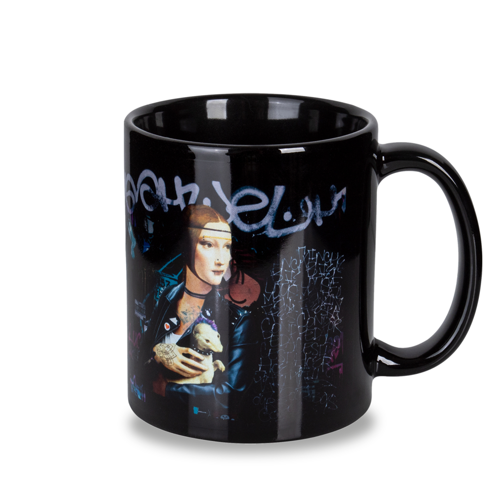 Form 791 Keramiktasse Sublimation schwarz