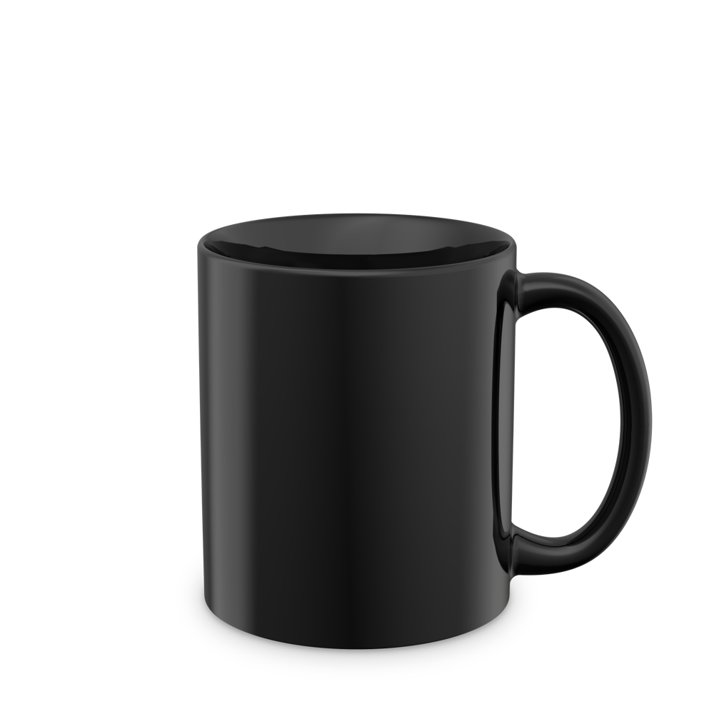 Form 791 Keramiktasse Sublimation schwarz
