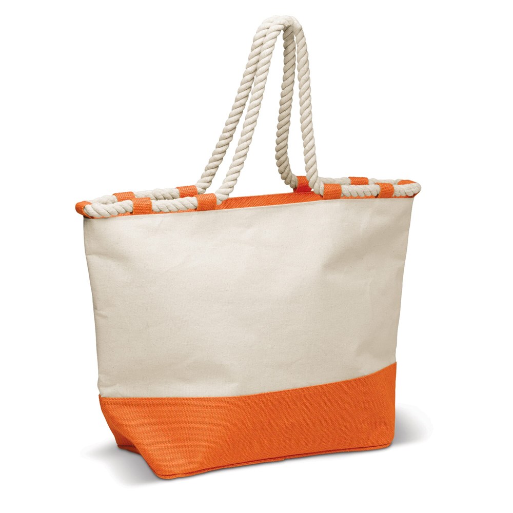 Tragetasche Segeltuch 380g/m² - orange