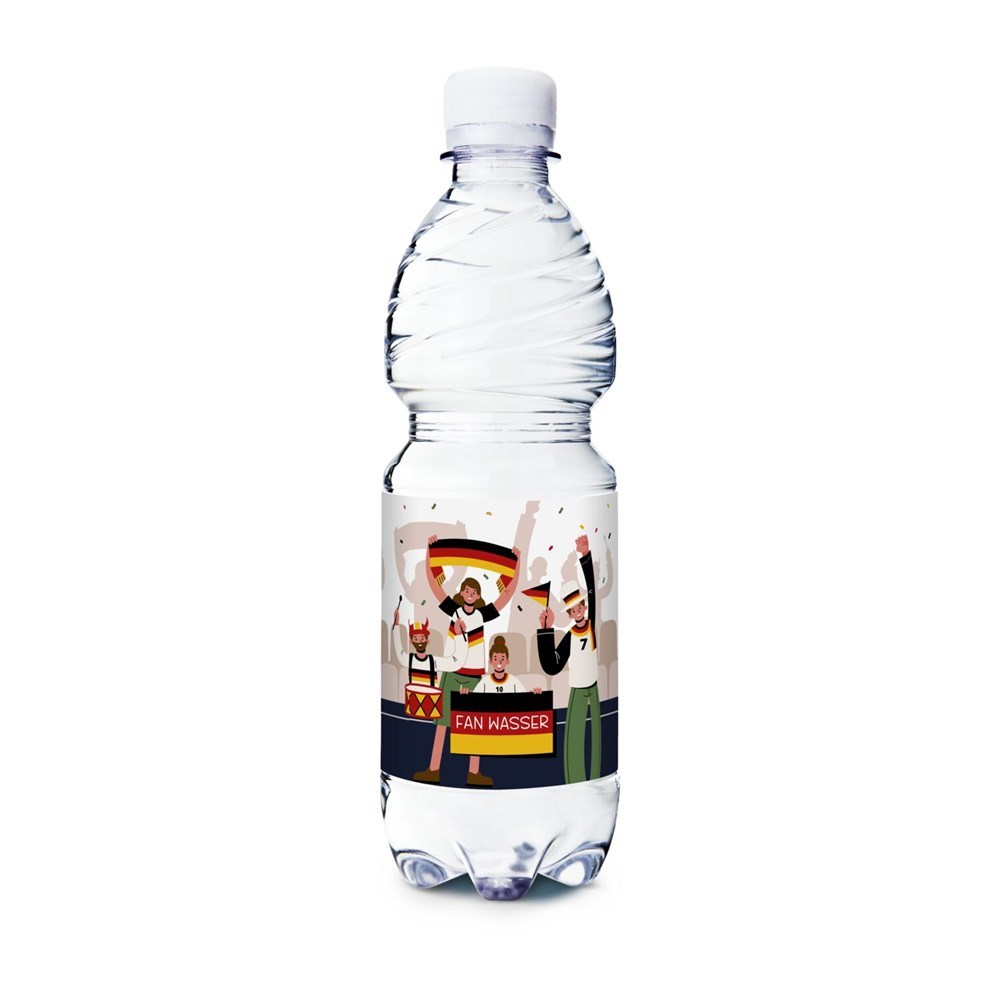 500 ml PromoWater - Mineralwasser, still, Hergestellt in Deutschland - Eco Papier-Etikett