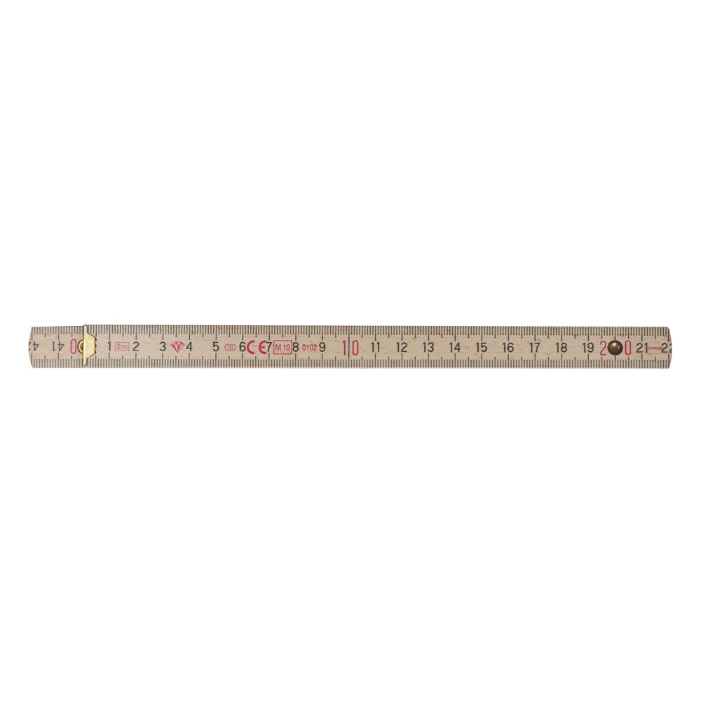 Zollstock 2m Premium natur
