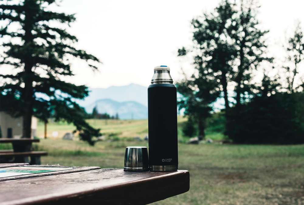 Swiss Peak Elite 1l Kupfer Vakuum Flasche