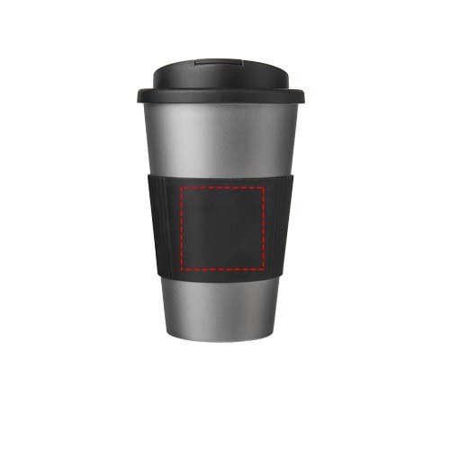 Americano® 350 ml Isolierbecher mit Schutzring & auslaufsicherem Schraubverschluss