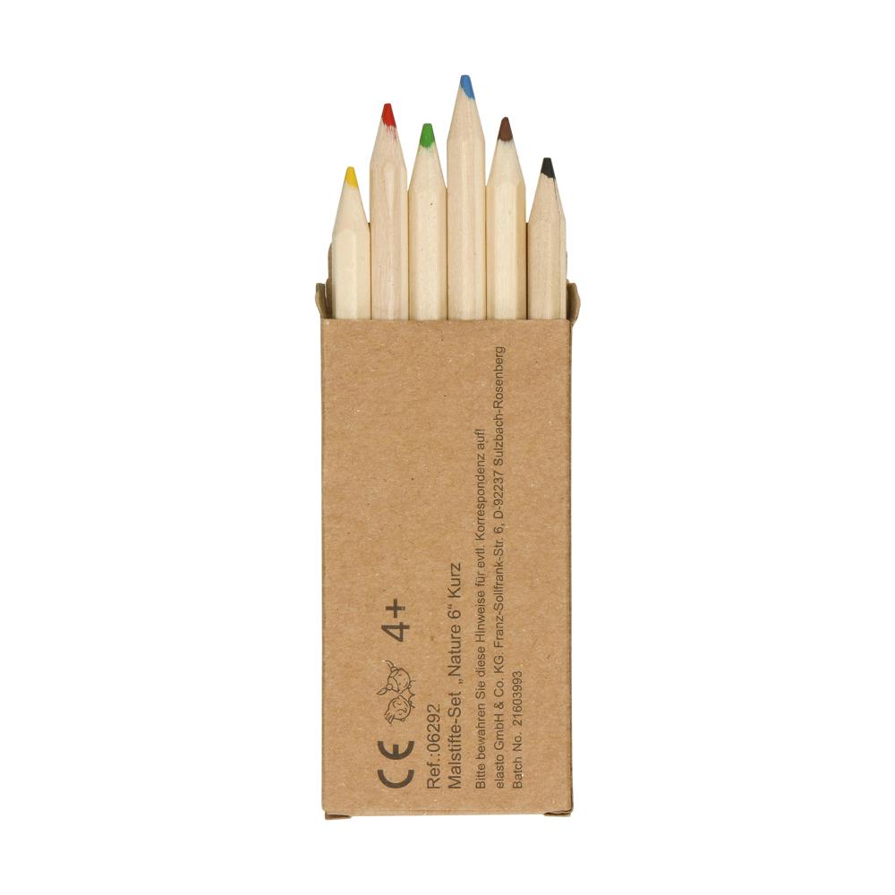 Malstifte-Set "Nature 6" kurz