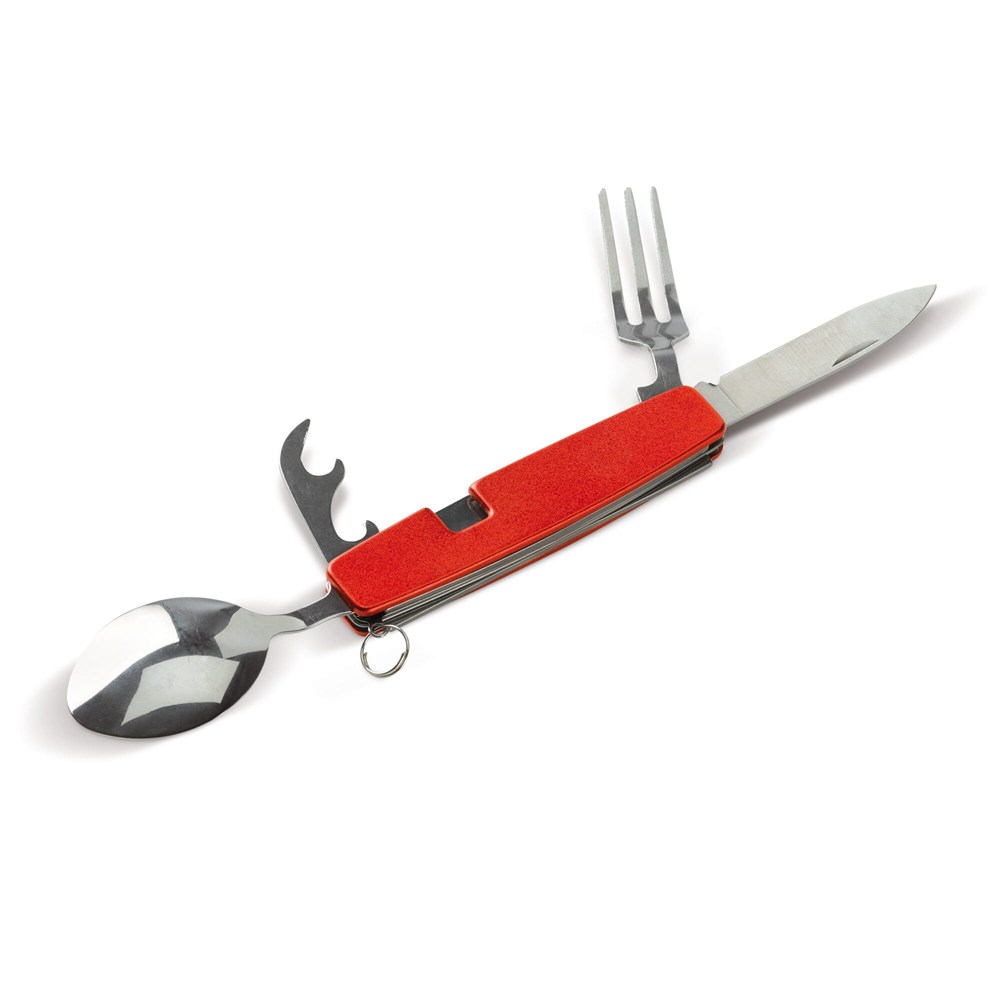 Zusammenklappbares Besteck im Multi-tool