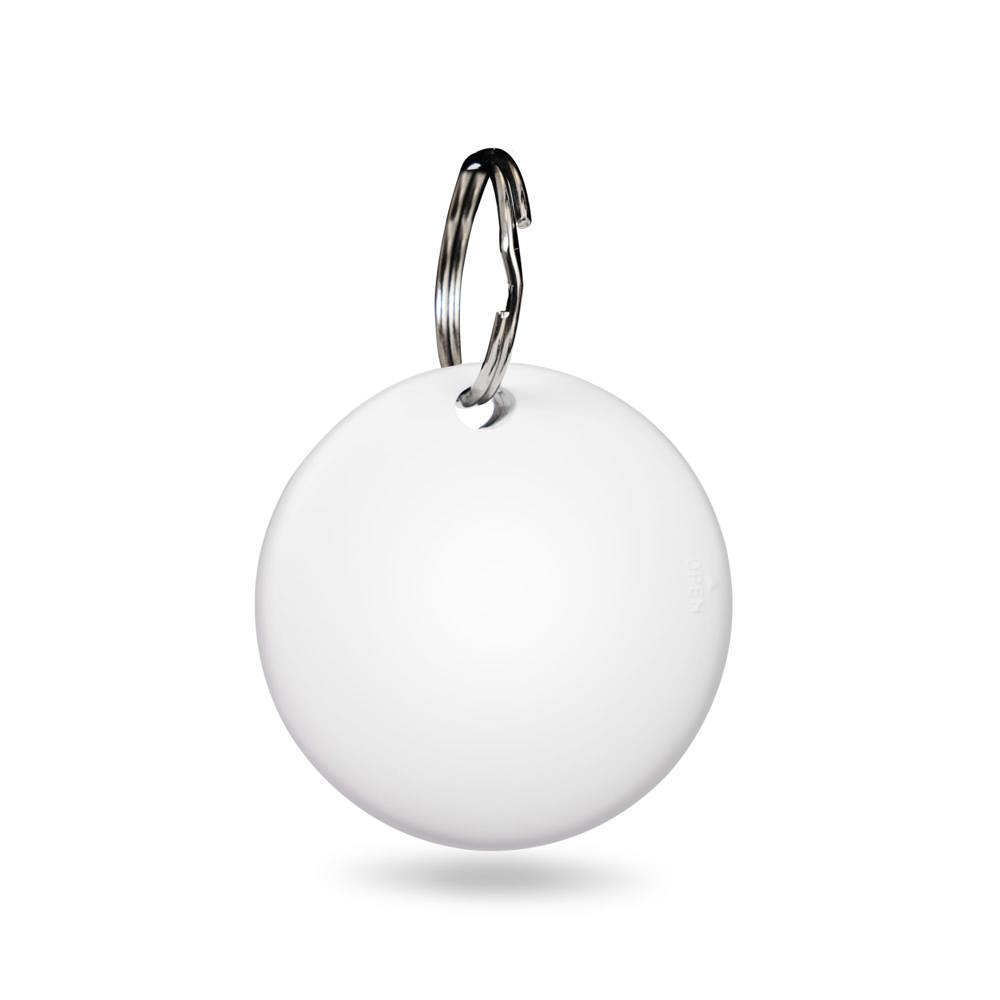 Aqiila Tagbird wasserdichter Tracker mit Schlüsselring - Weiss