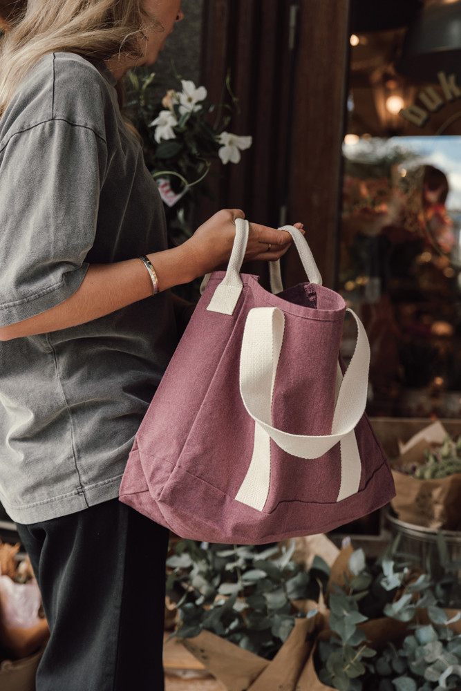 BEAU AWARE™ Strandtasche aus 400gr/m² recyceltem Canvas