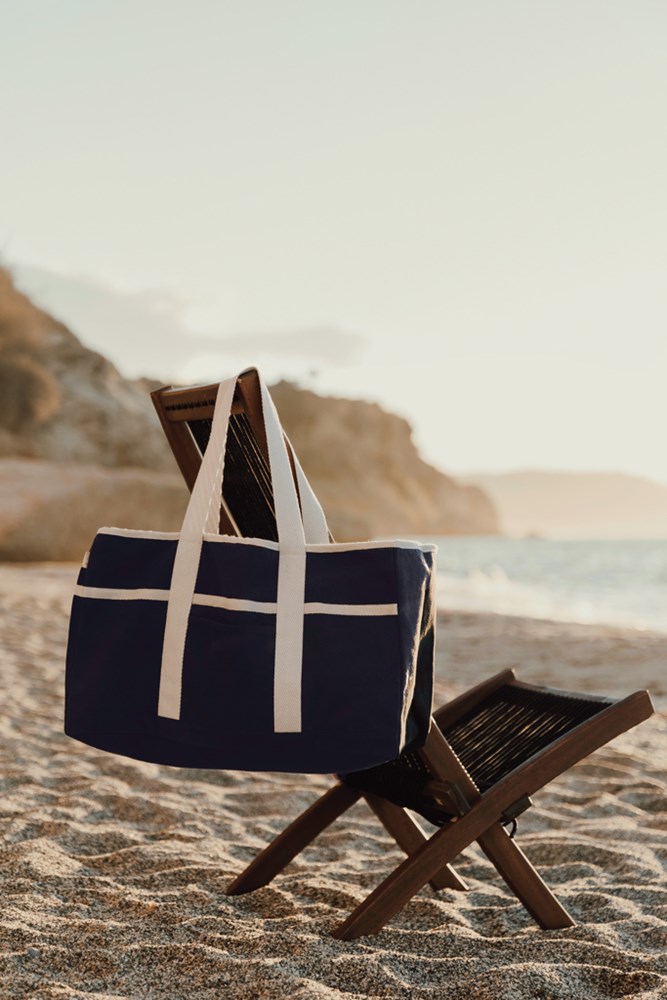 VINGA Volonne AWARE™ Strandtasche aus recyceltem Canvas