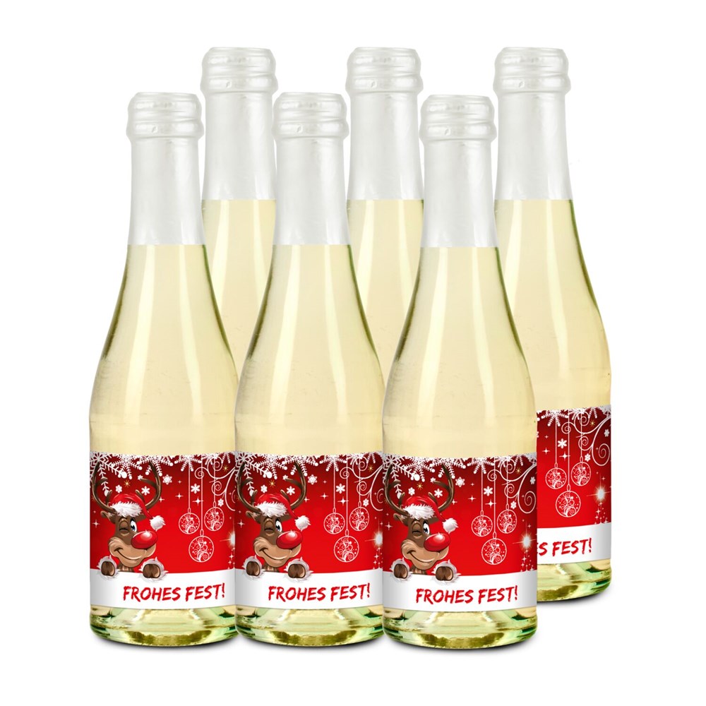 6x Frohes Fest, 0,2 l