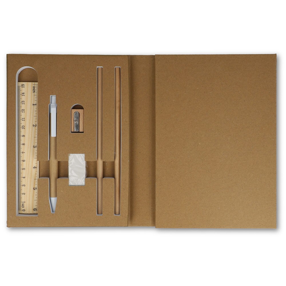 Briefpapier-Set aus Recycling-Papier Briefpapier-Set aus Recycling-Papier
