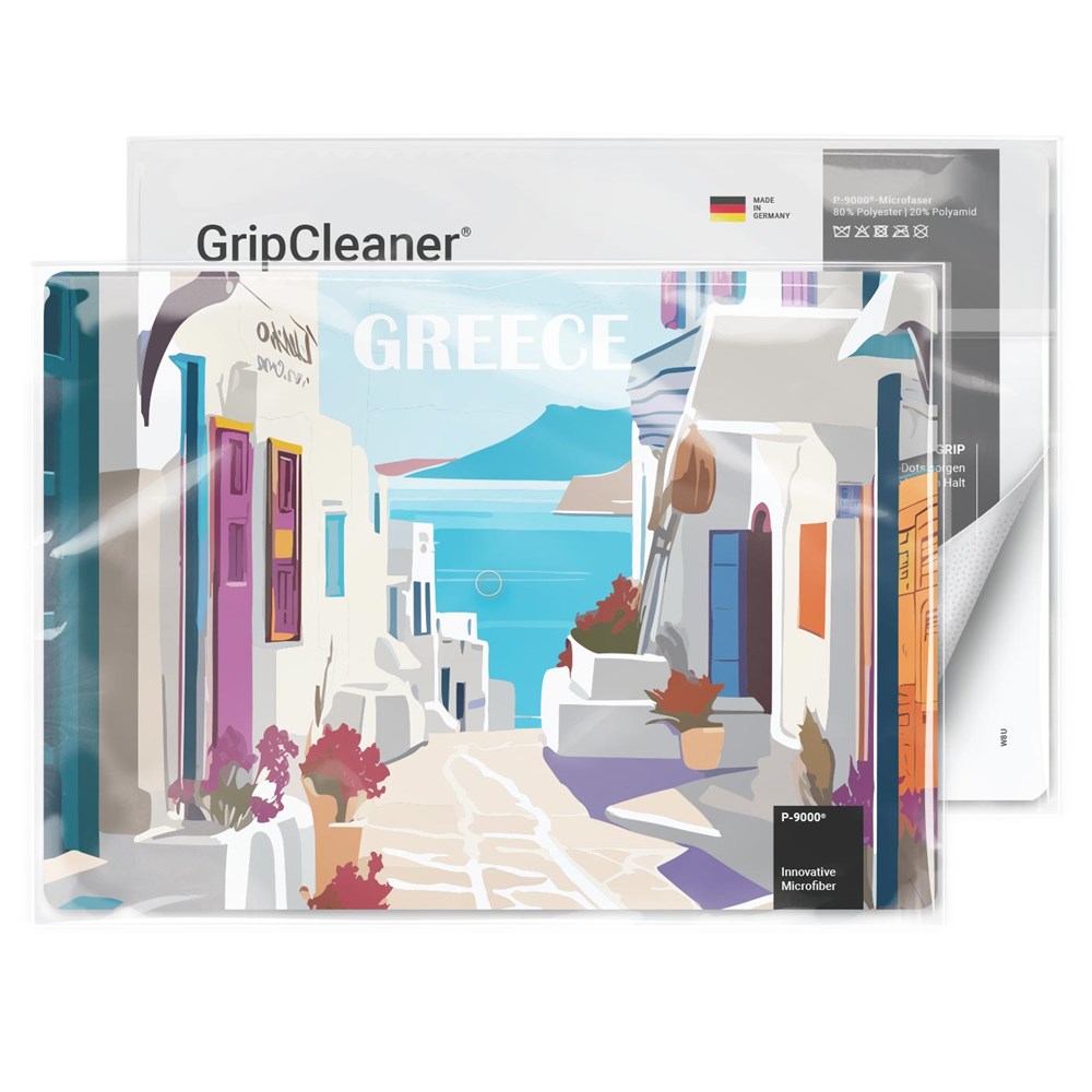 GripCleaner® 4in1 Mousepad mit Standard-Einlegekarte, All-Inclusive-Paket