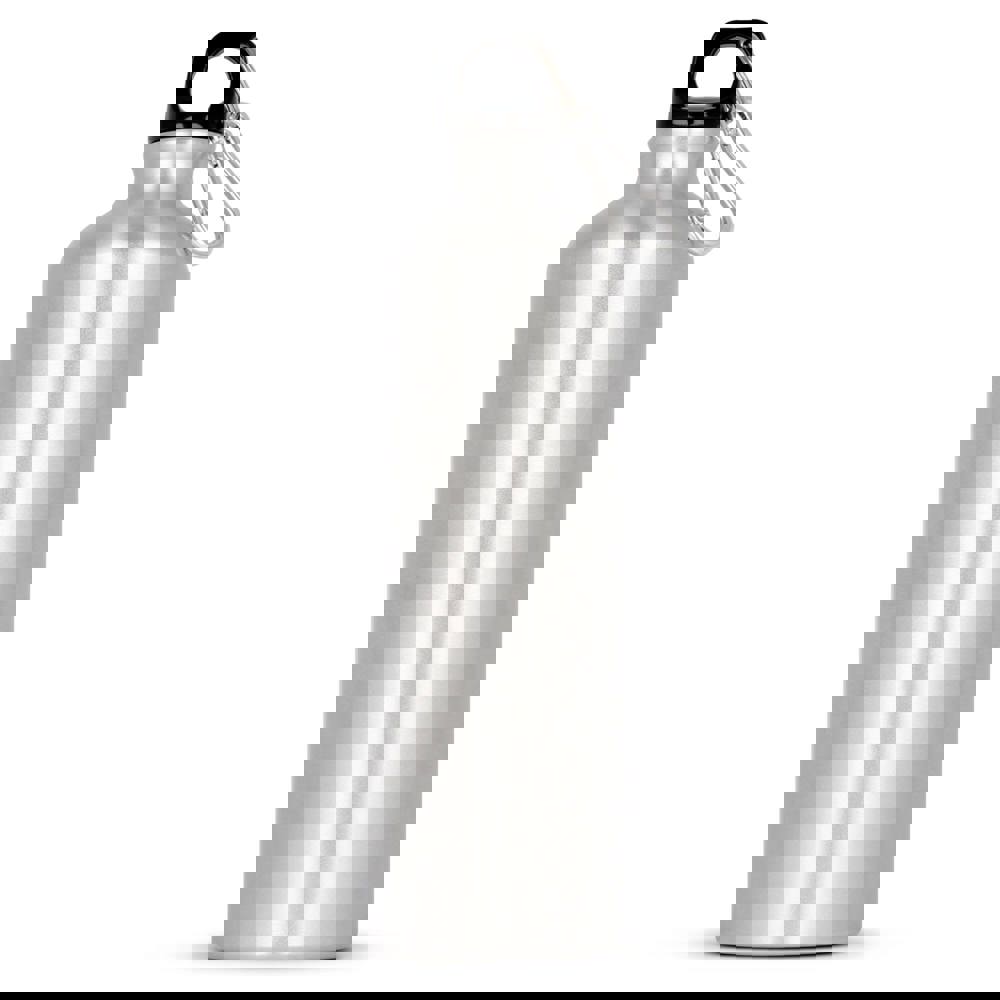 Aluminium Wasserflasche mit Karabiner 750ml