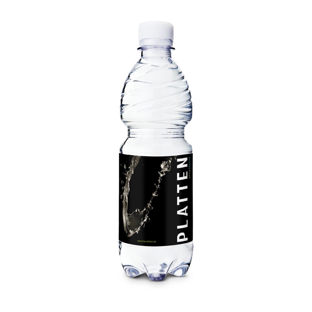 500 ml PromoWater - Mineralwasser, still, Hergestellt in Deutschland - Eco Papier-Etikett