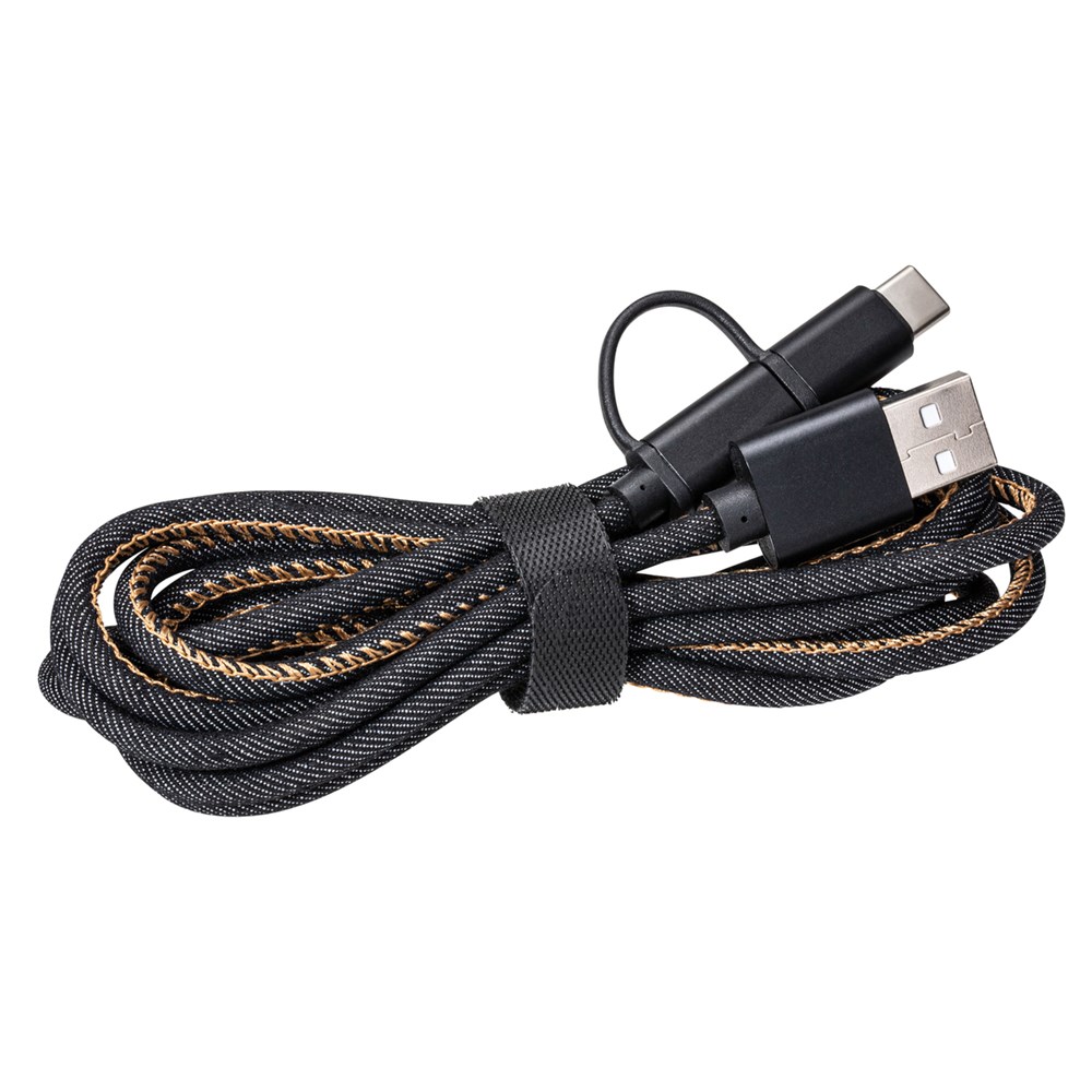 3-in-1 Ladekabel REEVES-DENIM