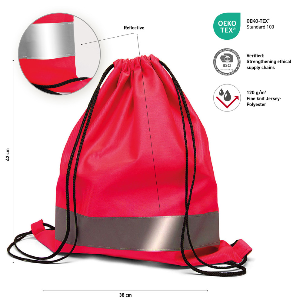 ARNHEM – Rucksack mit Reflektionsstreifen