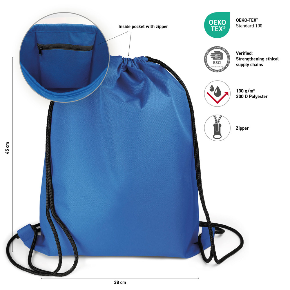 CHICAGO – Rucksack aus 300D Polyester mit Innentasche
