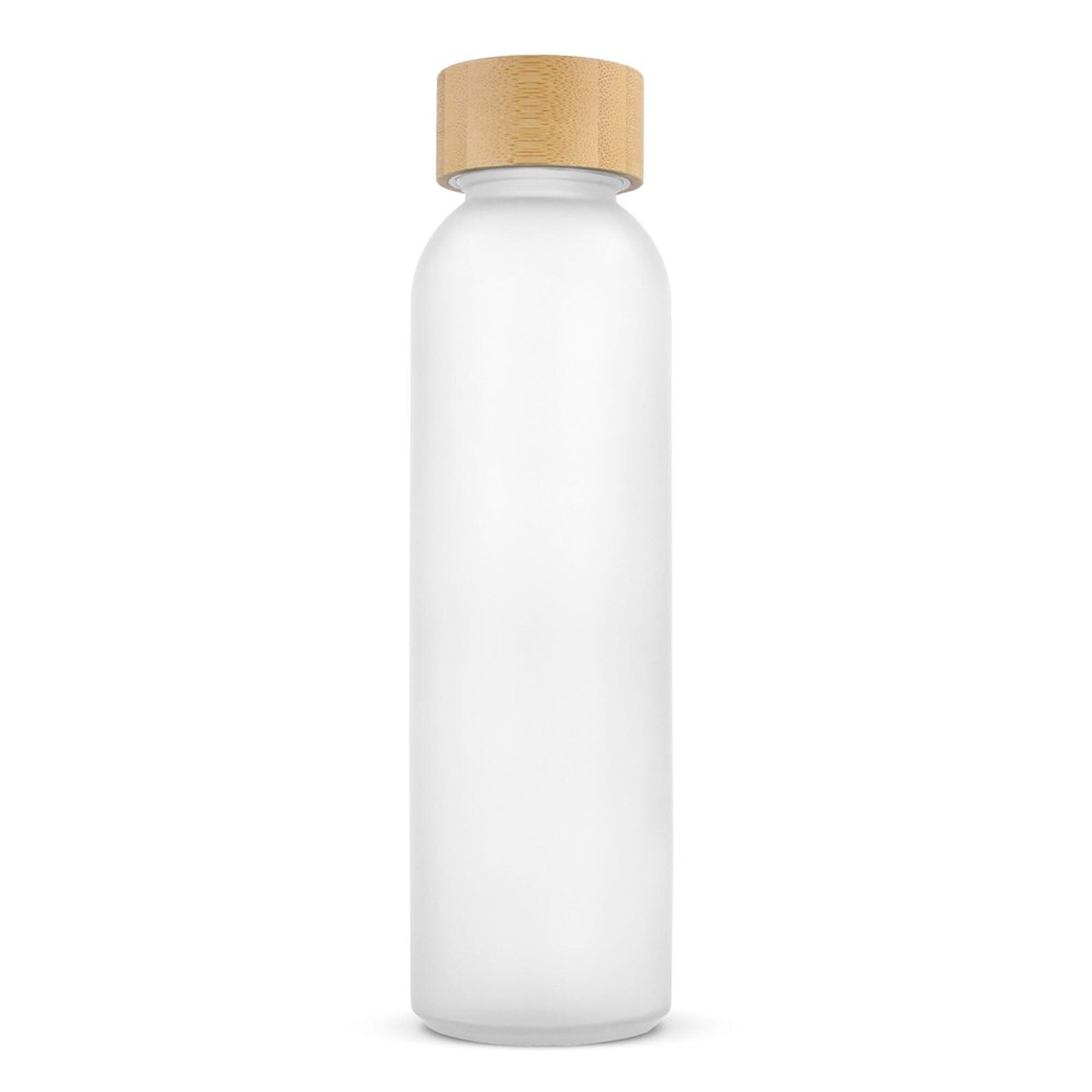Wasserflasche Glas &amp; Bambus 500ml