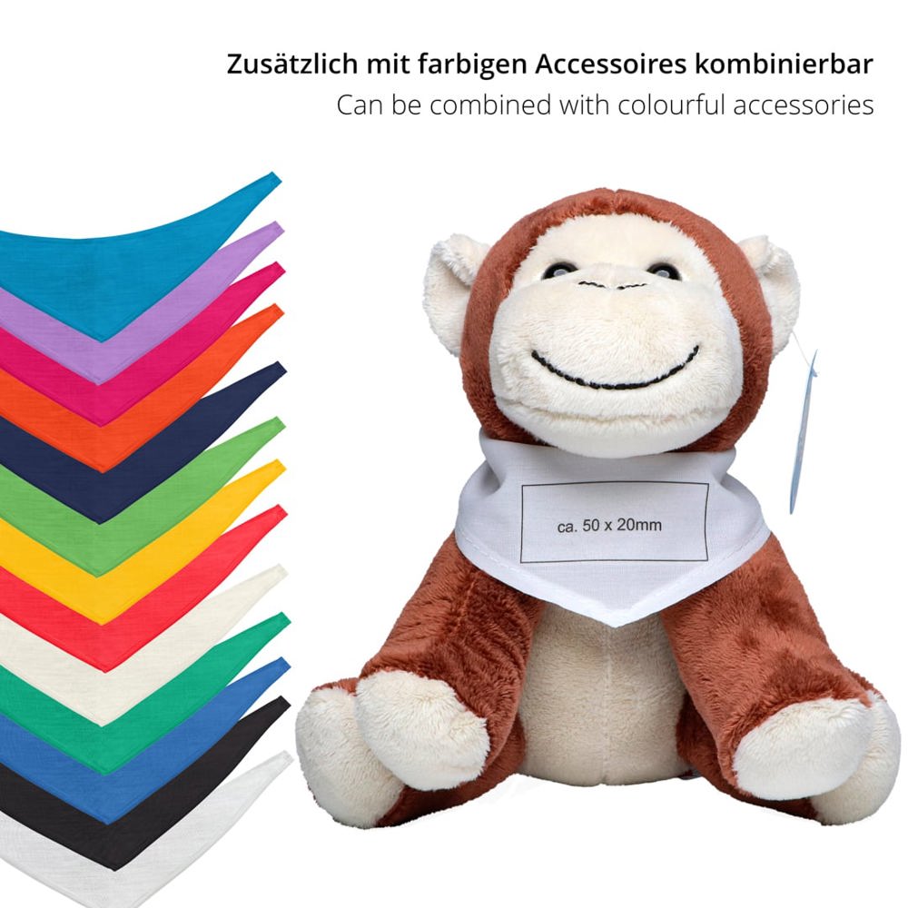 Affe Bjarne, hellbraun, one size